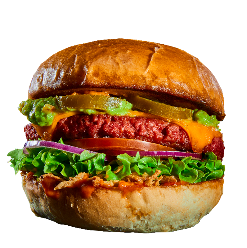 vegan cheese burger - The Cheesy one