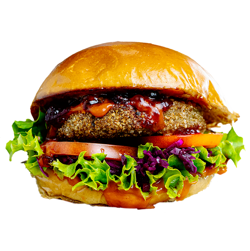 vegan quinoa burger - quinoa one
