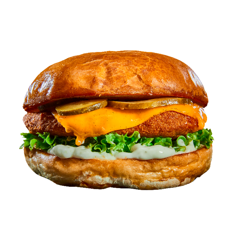 vegan vish burger - Vilet No Vish